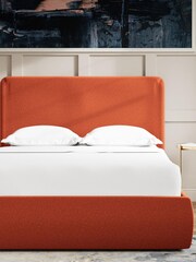 Swoon Soft Wool Burnt Orange Brockham Divan Ottoman Bed - Image 2 of 7