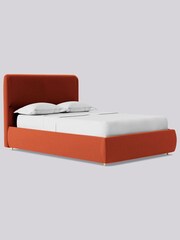 Swoon Soft Wool Burnt Orange Brockham Divan Ottoman Bed - Image 3 of 7