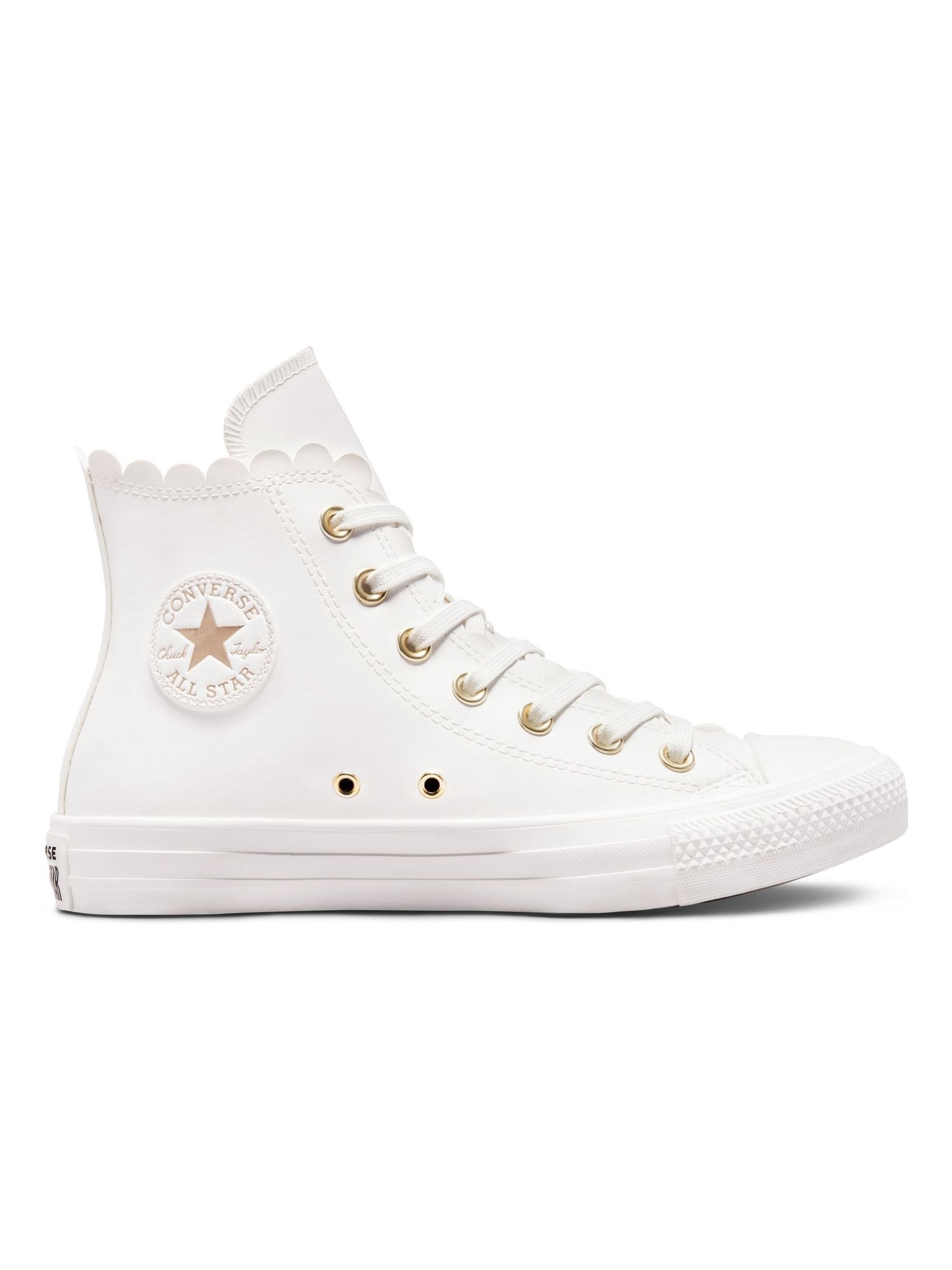 Gold high top converse deals