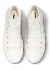 Converse White Lift Platform High Top Trainers - Image 6 of 8