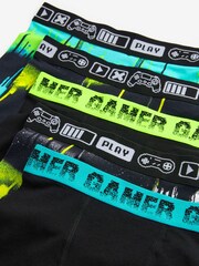 Grafitti Gamer 5 Pack Trunks (2-16yrs) - Image 2 of 3