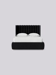 Swoon Easy Velvet Black Kipling Divan Bed - Image 4 of 8