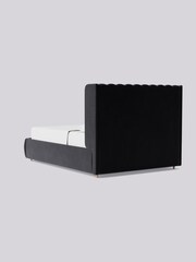 Swoon Easy Velvet Black Kipling Divan Bed - Image 5 of 8