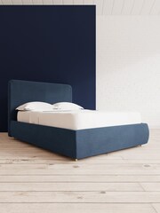 Swoon Smart Wool Indigo Blue Brockham Divan Bed - Image 1 of 8