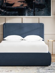 Swoon Smart Wool Indigo Blue Brockham Divan Bed - Image 2 of 8