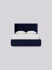 Swoon Easy Velvet Ink Blue Kipling Divan Bed - Image 4 of 8