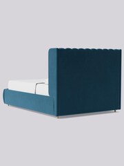 Swoon Easy Velvet Petrol Blue Kipling Divan Bed - Image 5 of 8
