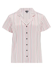 Pour Moi Reve Satin-Pyjama mit Print - Bild 4 von 5