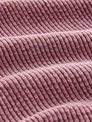 Washed Pink Barrel Leg Soft Cord Trousers - Image 2 of 3