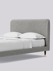 Swoon Houseweave Thunder Grey Brockham Bed - Image 6 of 6