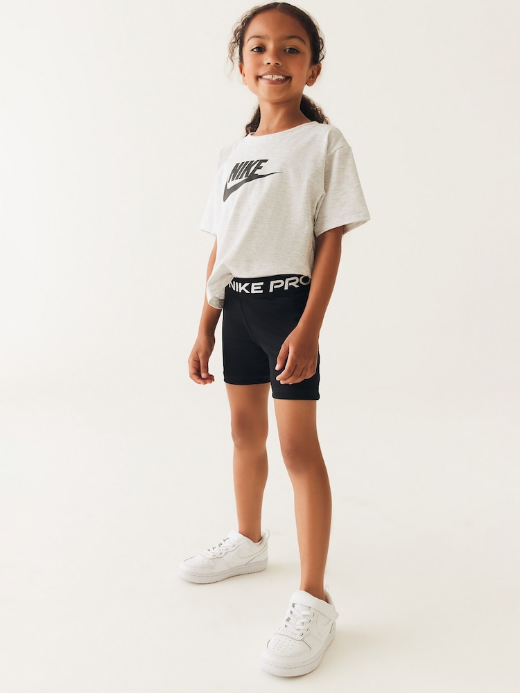Черный - шорты Nike Little Kids Pro Dri-FIT - Image 1 of 9