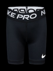 Черный - шорты Nike Little Kids Pro Dri-FIT - Image 6 of 9