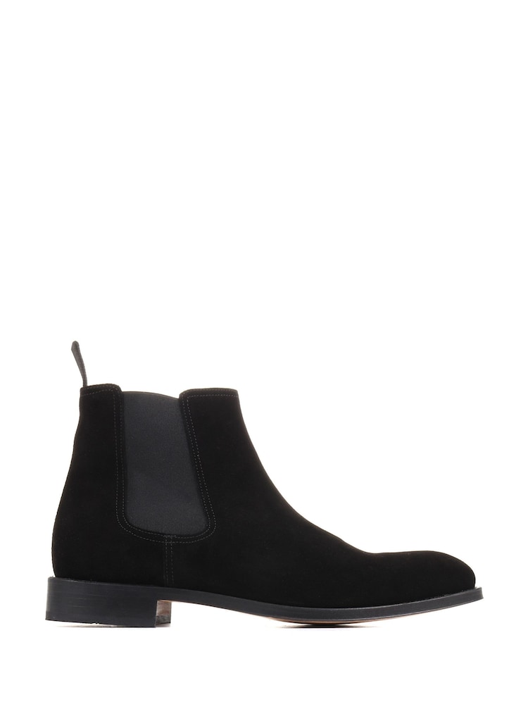 Jones Bootmaker Black Cheltenham Handmade Chelsea Boots - Image 2 of 6