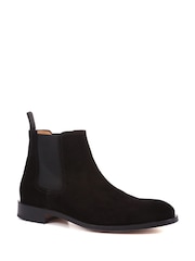 Jones Bootmaker Black Cheltenham Handmade Chelsea Boots - Image 3 of 6