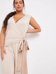 Figleaves Oatmeal Cream Marl Jumpsuit - Image 3 of 4