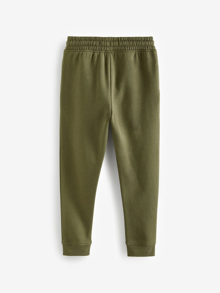 Khaki Green Skinny Fit Cuffed Joggers (3-16yrs) - Image 2 of 2