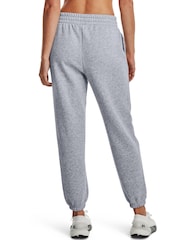 Under Armour Grey Essential Fleece Joggers - Image 2 of 6