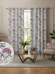 Voyage Lotus Purple Country Hedgerow Made to Measure Curtains - Image 1 of 9