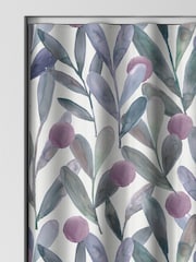Voyage Violet Grey Enso Made to Measure Curtains - Image 8 of 9