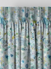 Voyage Pacific Blue Sprinkles Made to Measure Curtains - Image 5 of 9