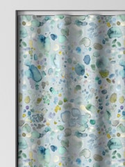 Voyage Pacific Blue Sprinkles Made to Measure Curtains - Image 8 of 9