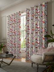 Voyage Silver Grey Jayin Made to Measure Curtains - Image 2 of 9
