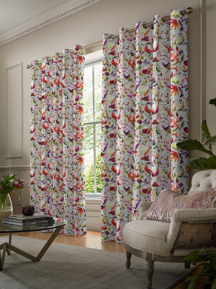 Voyage Silver Grey Jayin Made to Measure Curtains - Image 2 of 9 Voyage Silver Grey Jayin Made to Measure Curtains - Image 2 of 9