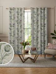 Voyage Glen Purple Thistle Made to Measure Curtains - Image 1 of 9