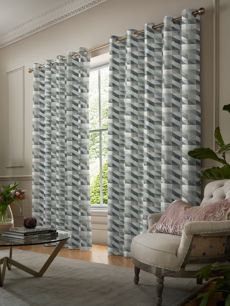 Voyage Natural Truffle Kerlaz Made to Measure Curtains - Image 2 of 9