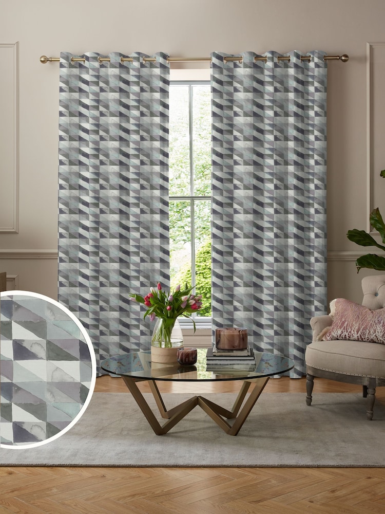 Voyage Amethyst Purple Kerlaz Made to Measure Curtains - Image 1 of 8