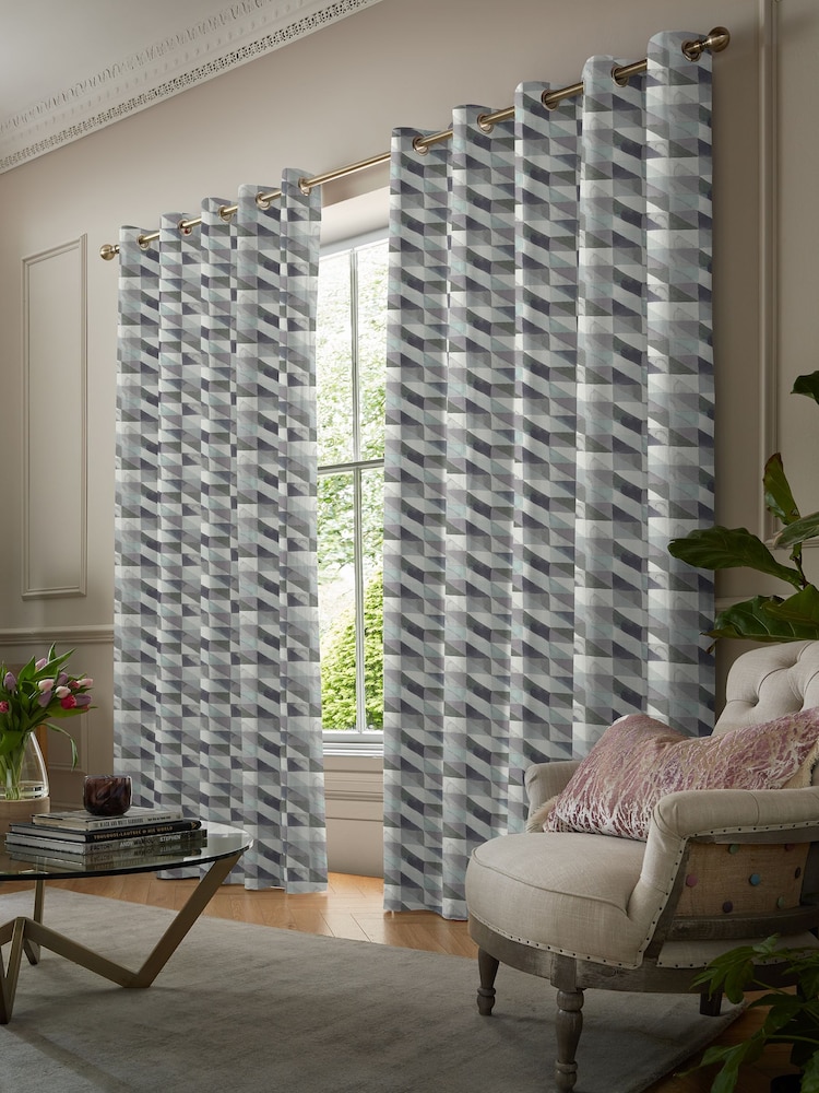 Voyage Amethyst Purple Kerlaz Made to Measure Curtains - Image 2 of 8
