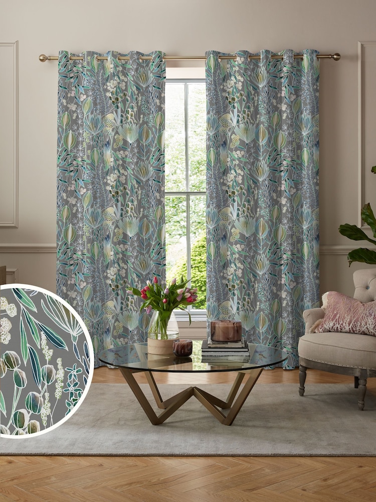 Voyage Mineral Grey Masina Made to Measure Curtains - Image 1 of 8