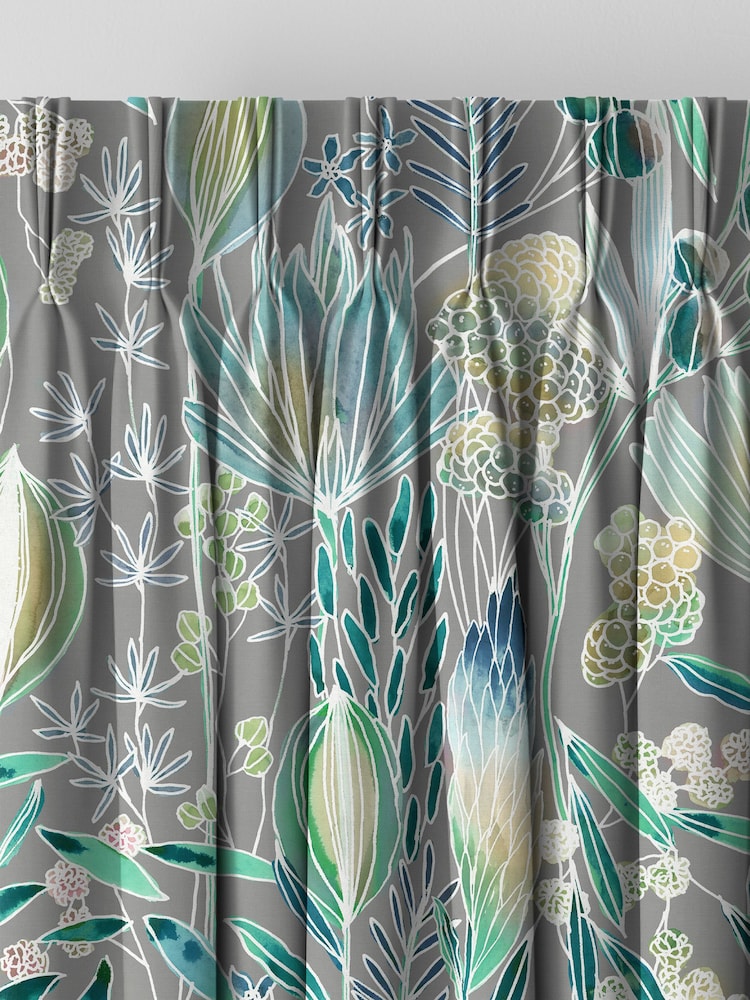 Voyage Mineral Grey Masina Made to Measure Curtains - Image 4 of 8
