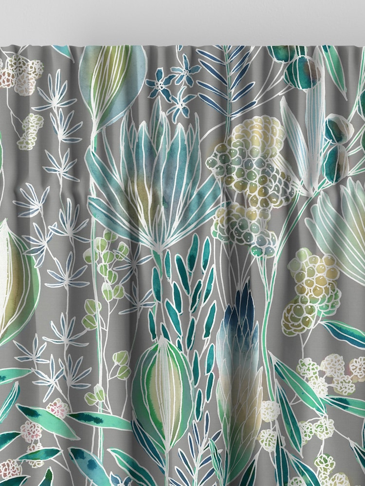 Voyage Mineral Grey Masina Made to Measure Curtains - Image 5 of 8
