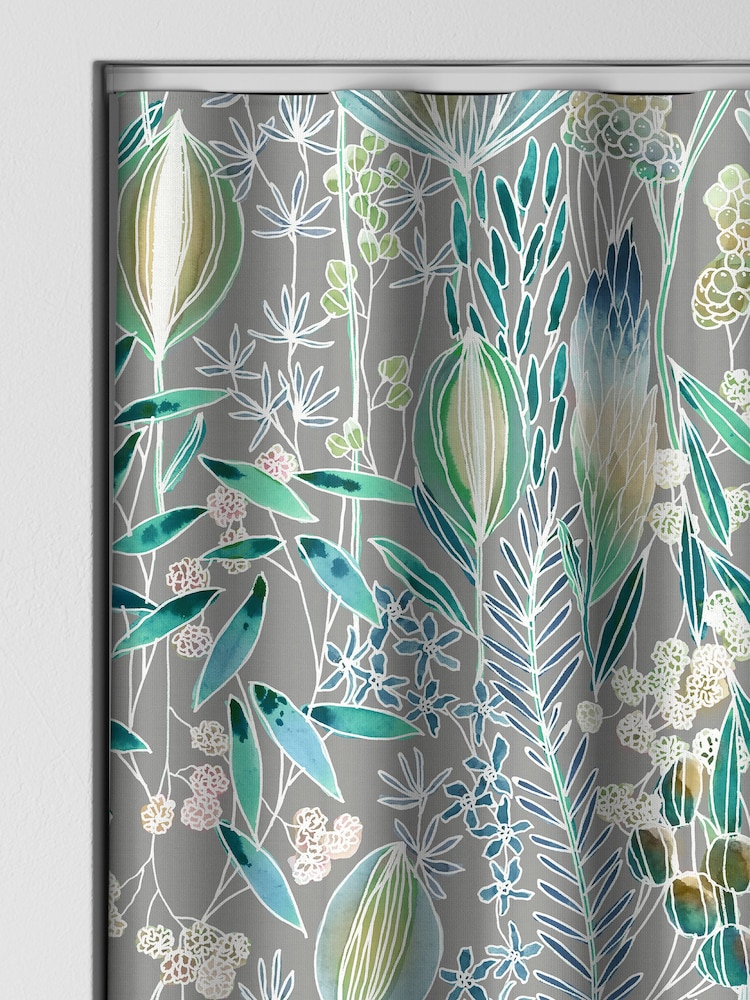Voyage Mineral Grey Masina Made to Measure Curtains - Image 7 of 8