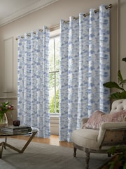Voyage Bluebell Blue Salinas Made to Measure Curtains - Image 2 of 8