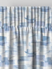 Voyage Bluebell Blue Salinas Made to Measure Curtains - Image 5 of 8