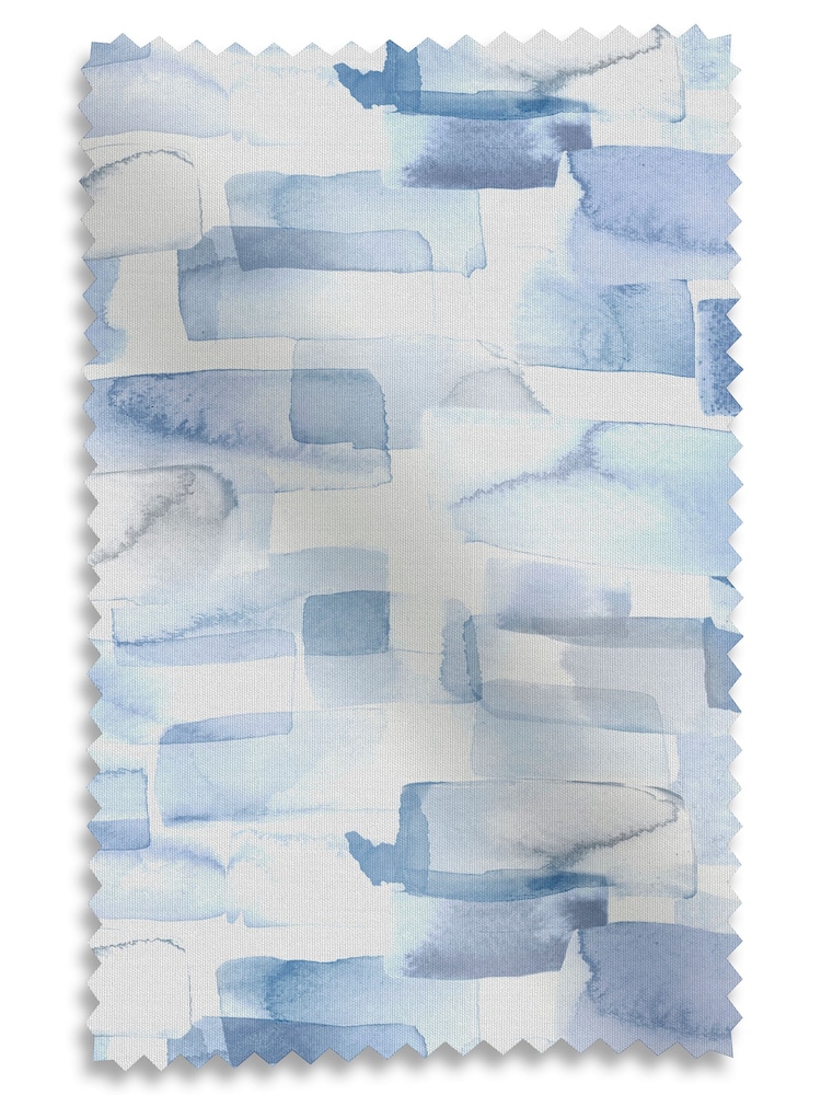 Voyage Bluebell Blue Salinas Made to Measure Curtains - Image 8 of 8