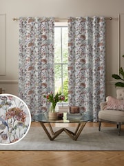 Voyage Dusk Red Country Hedgerow Made to Measure Curtains - Image 1 of 8