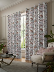Voyage Dusk Red Country Hedgerow Made to Measure Curtains - Image 2 of 8