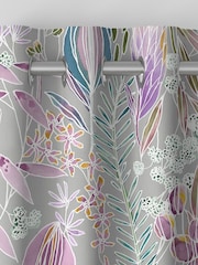 Voyage Dahlia Grey Masina Made to Measure Curtains - Image 6 of 8