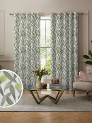 Voyage Sage Green Enso Made to Measure Curtains - Image 1 of 8