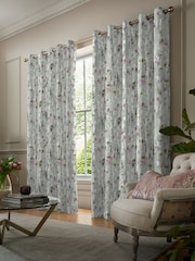 Voyage Peony Purple Hoppa Made to Measure Curtains - Image 2 of 8