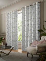 Voyage Lemon Yellow Salinas Made to Measure Curtains - Image 2 of 8