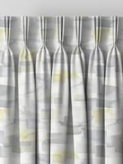 Voyage Lemon Yellow Salinas Made to Measure Curtains - Image 4 of 8