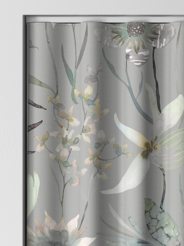 Voyage Dawn Grey Oceania Made to Measure Curtains - Image 7 of 8