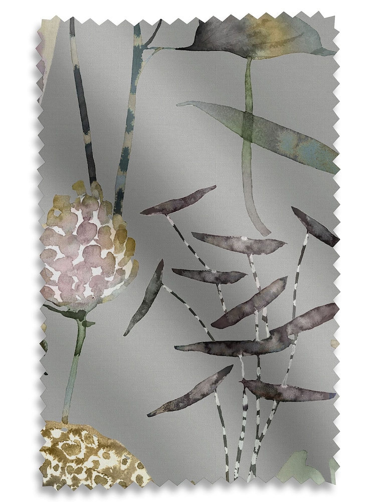 Voyage Dawn Grey Oceania Made to Measure Curtains - Image 8 of 8