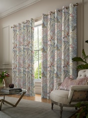 Voyage Cinnamon Red Althorp Made to Measure Curtains - Image 2 of 8