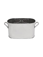 Pacific Silver/White Shiny Wine Holder - Image 2 of 4