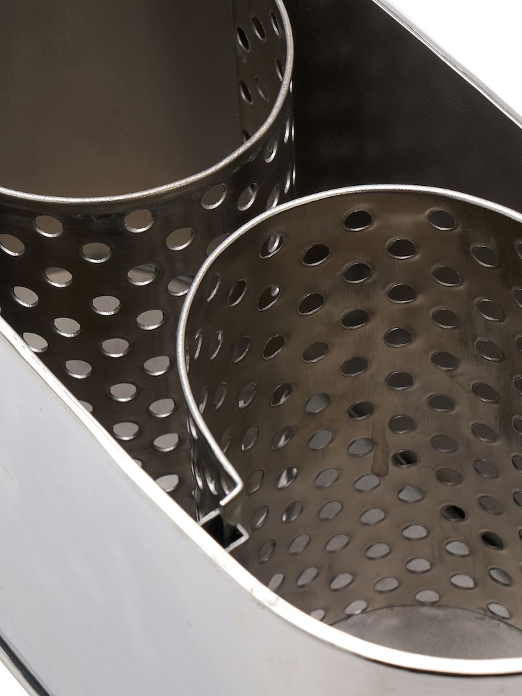 Pacific Silver/White Shiny Wine Holder - Image 4 of 4